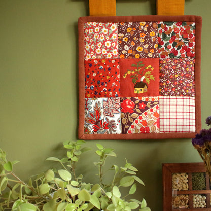 Patchwork Wall Hanging "Helenium"