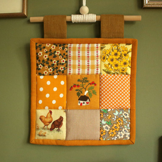 Patchwork Wall Hanging "Linden"