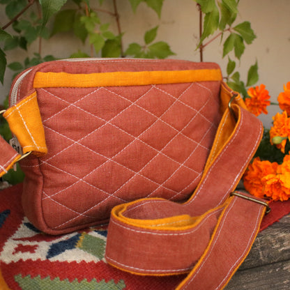 Patchwork Bum Bag "October Hues"