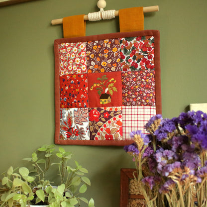 Patchwork Wall Hanging "Helenium"