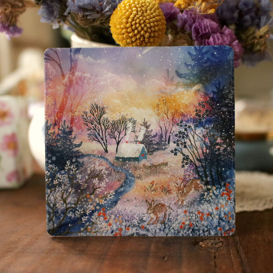 Metallic sticker "Magical Forest"