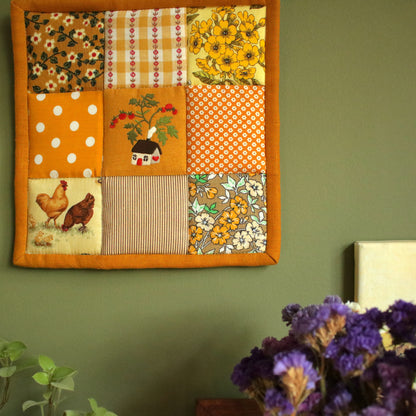 Patchwork Wall Hanging "Linden"