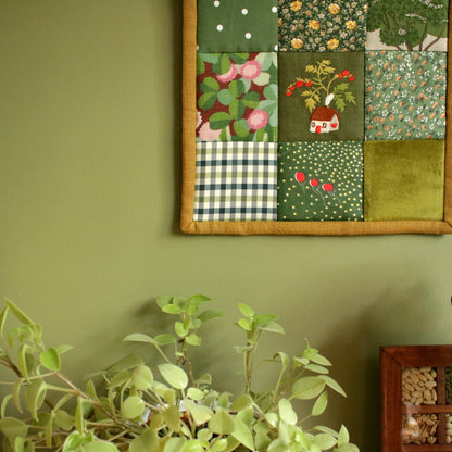 Patchwork Wall Hanging "Oak Tree"