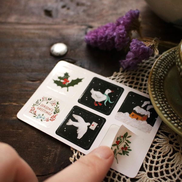 Sticker book "6 Christmas Days"