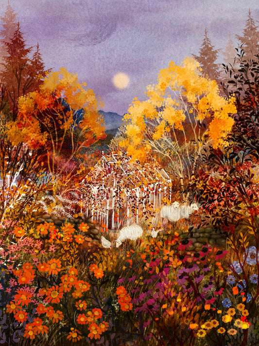 Giclee Fine Art Print  "Greenhouse in the Wilderness"