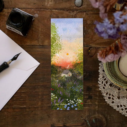 Set of 4 bookmarks "Through the Seasons"