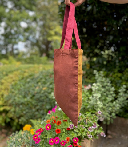 Handmade Linen Tote Bag