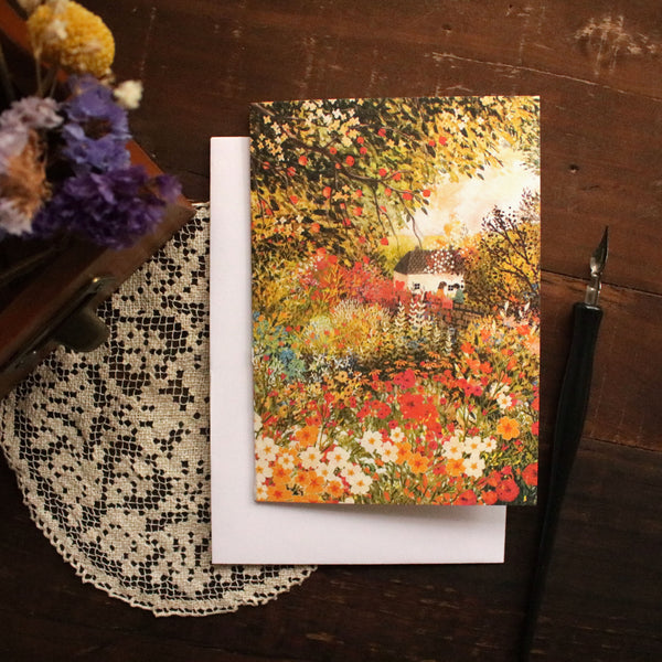 Greeting Card set of 4 "Autumn Days"