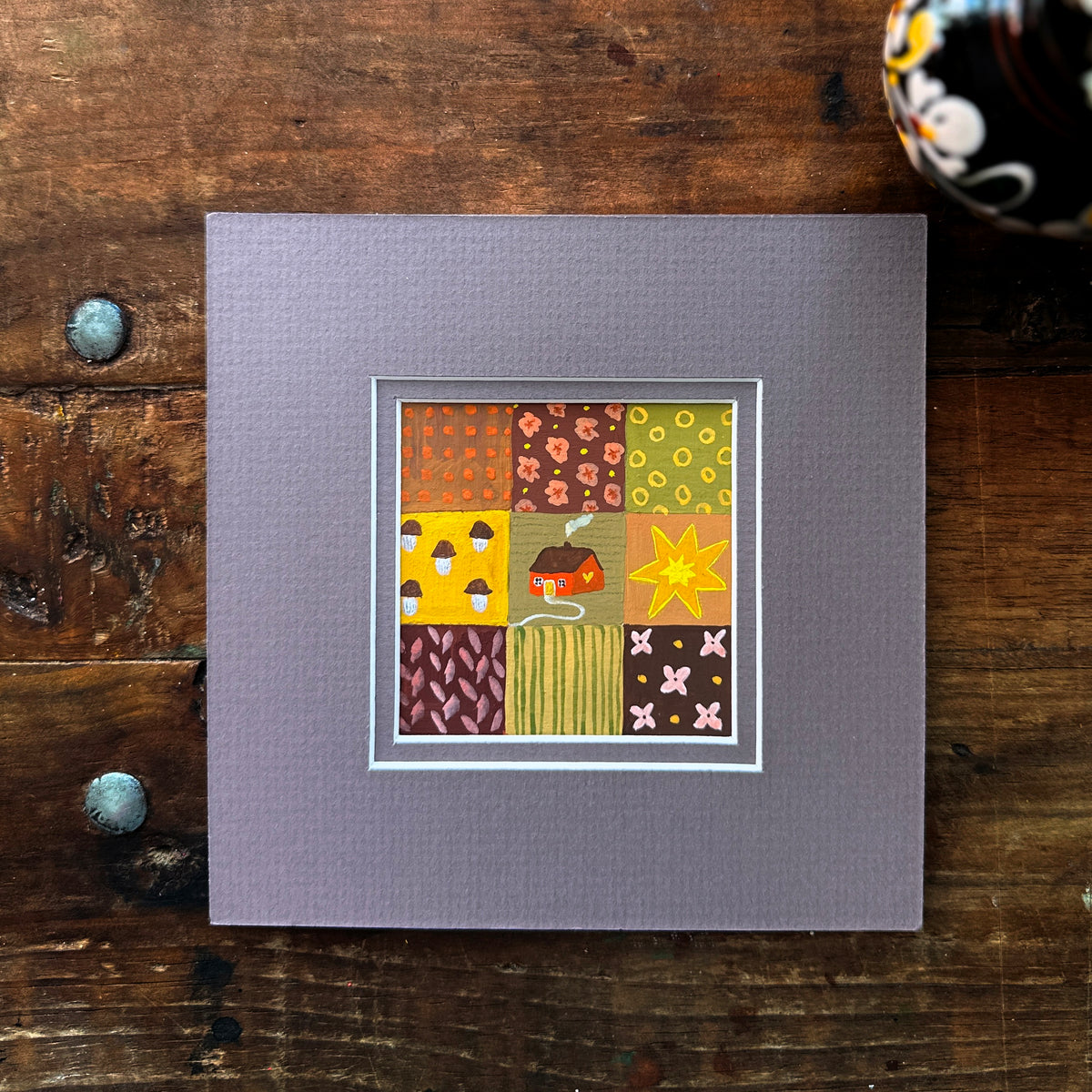 Original painting "Autumn Quilt"