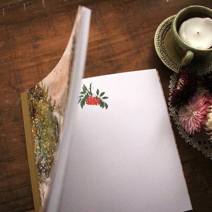 Seconds Notebook/journal "From autumn to winter"