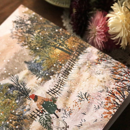 Seconds Notebook/journal "From autumn to winter"