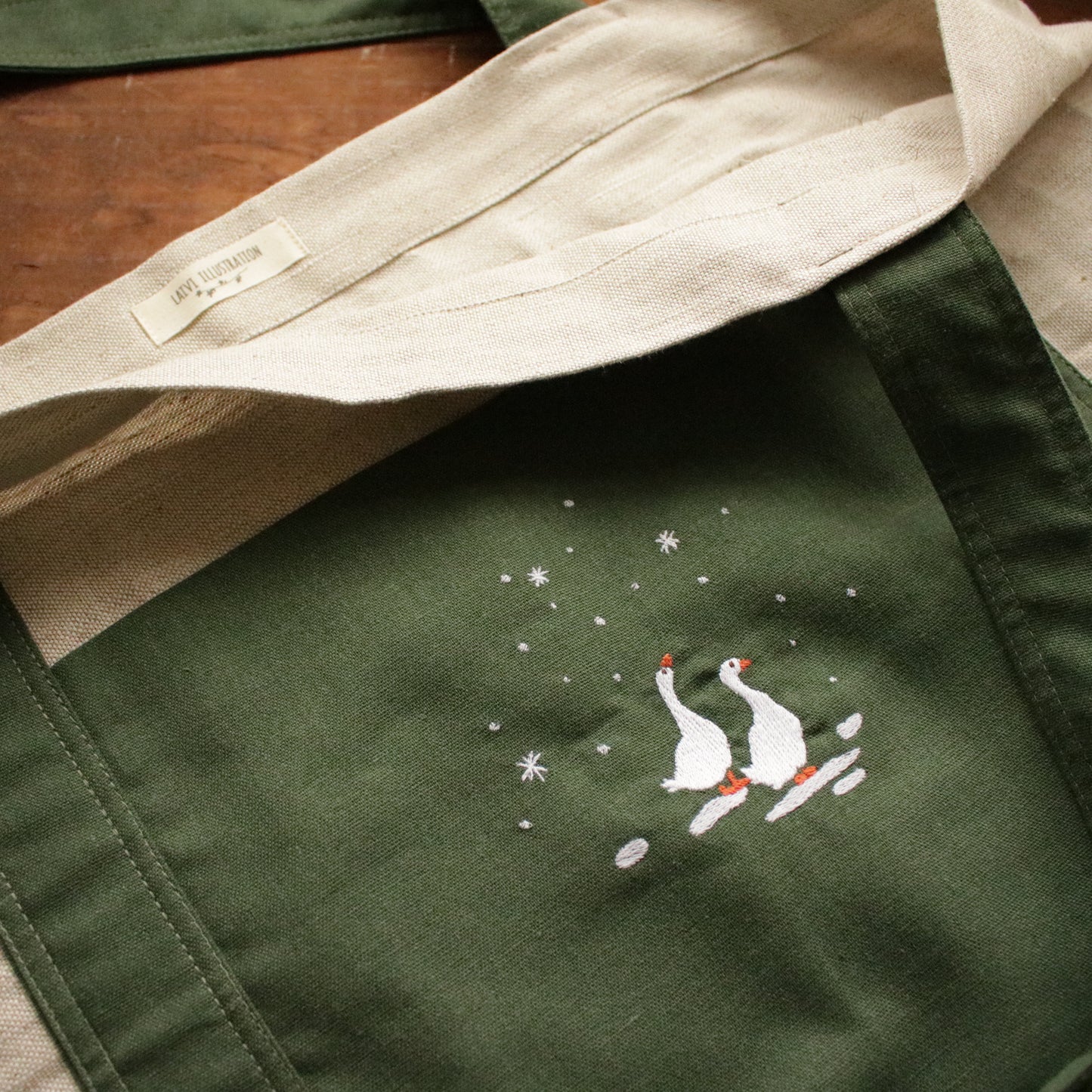 XL Tote Bag "First Snow"