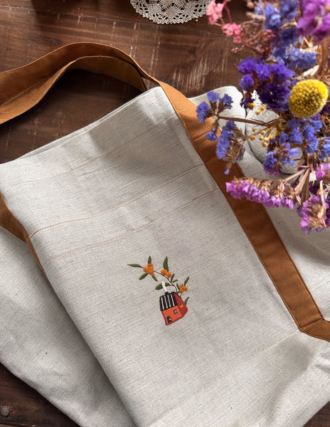 Tote Bag "Sea Buckthorn House"