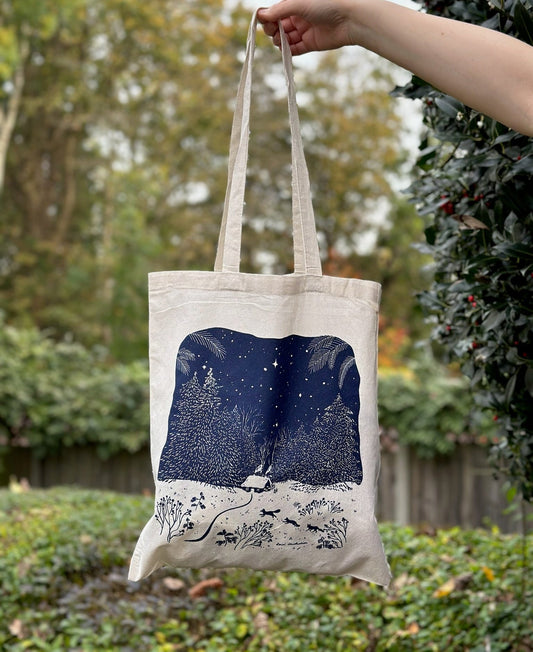 Seconds Screen Printed Cotton Tote Bag