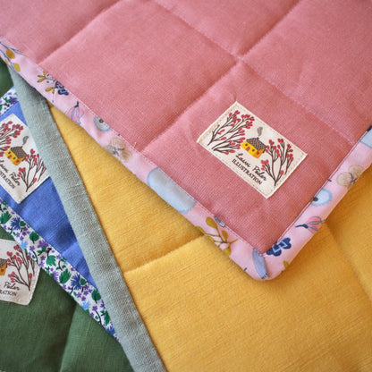 Patchwork Wall Hanging "Smell of Strawberries"