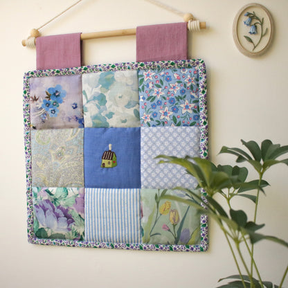 Patchwork Wall Hanging "Spring Breeze"