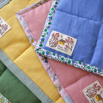 Patchwork Wall Hanging "Spring Breeze"
