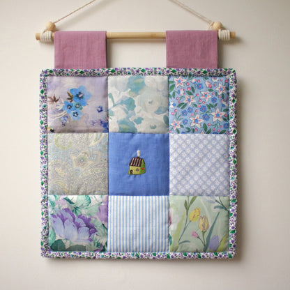 Patchwork Wall Hanging "Spring Breeze"