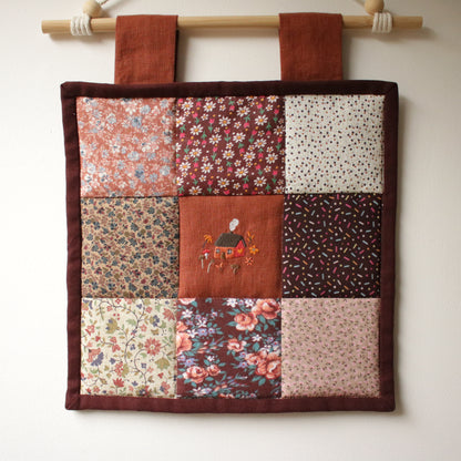 Patchwork Wall Hanging "Dahlia"