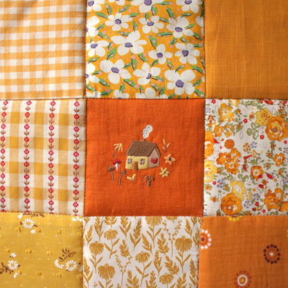 Patchwork Wall Hanging "Marigold"