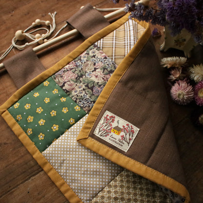 Seconds Patchwork Wall Hanging "Autumn Fern"
