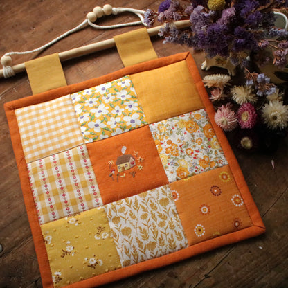 Patchwork Wall Hanging "Marigold"
