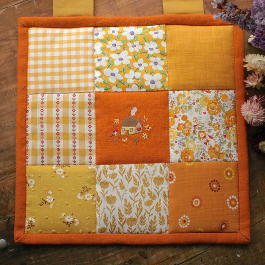 Patchwork Wall Hanging "Marigold"