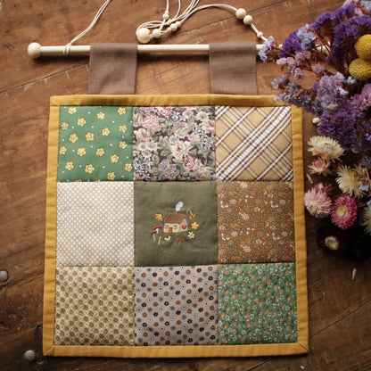 Seconds Patchwork Wall Hanging "Autumn Fern"