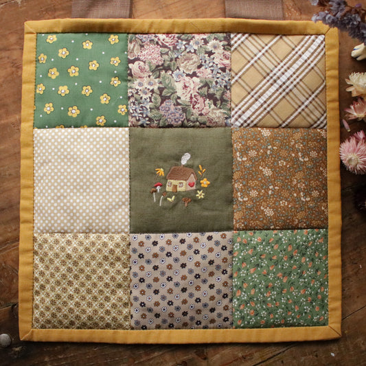 Seconds Patchwork Wall Hanging "Autumn Fern"