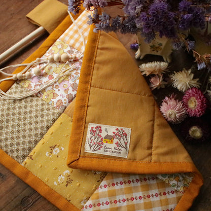 Patchwork Wall Hanging "Sunflower"