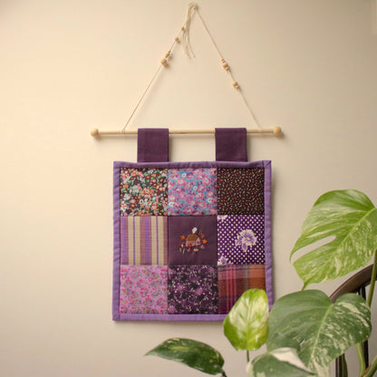 Patchwork Wall Hanging "Aster"