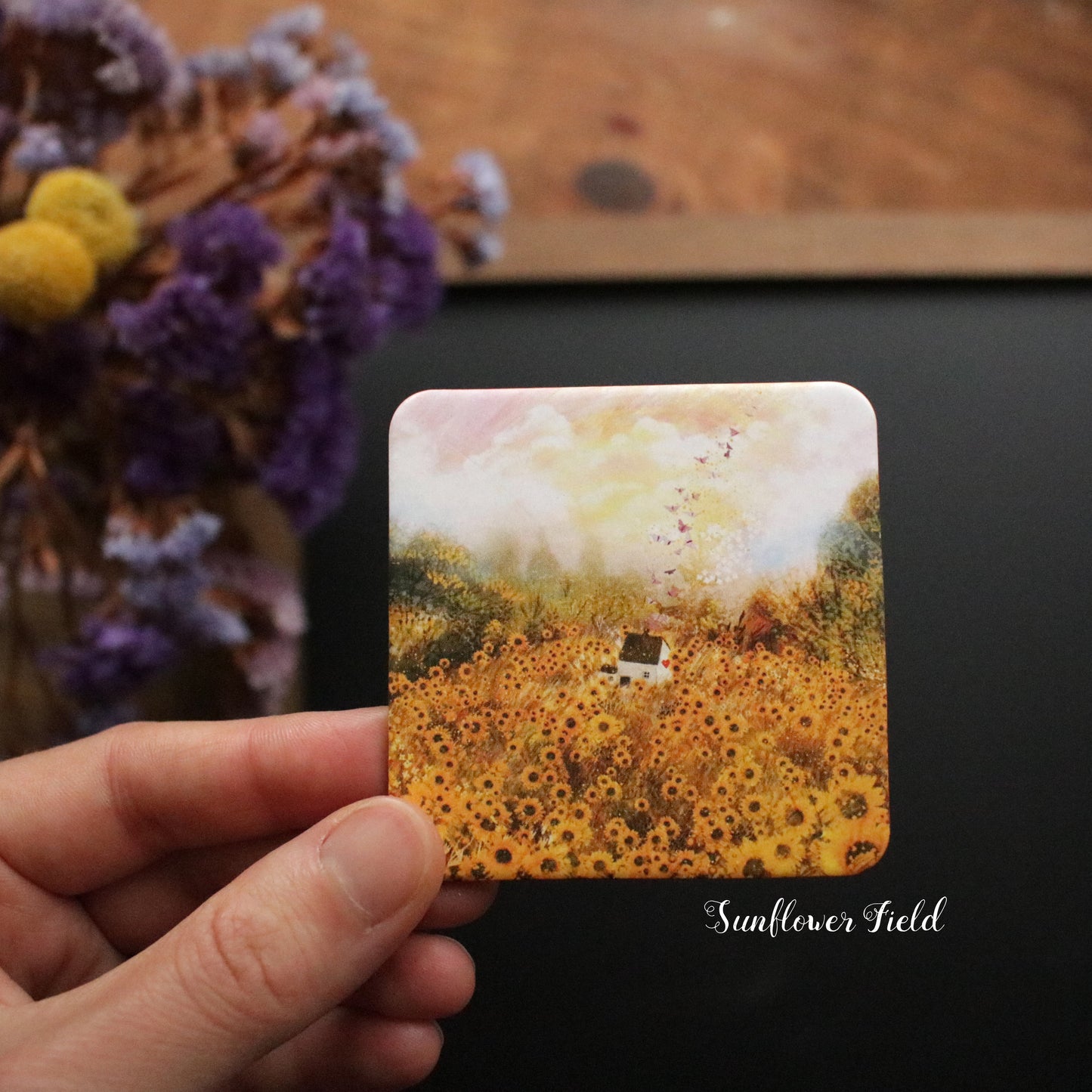 Illustrated Summer Fridge Magnet