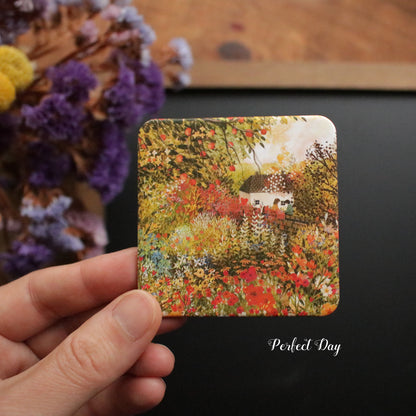 Illustrated Autumn Fridge Magnet