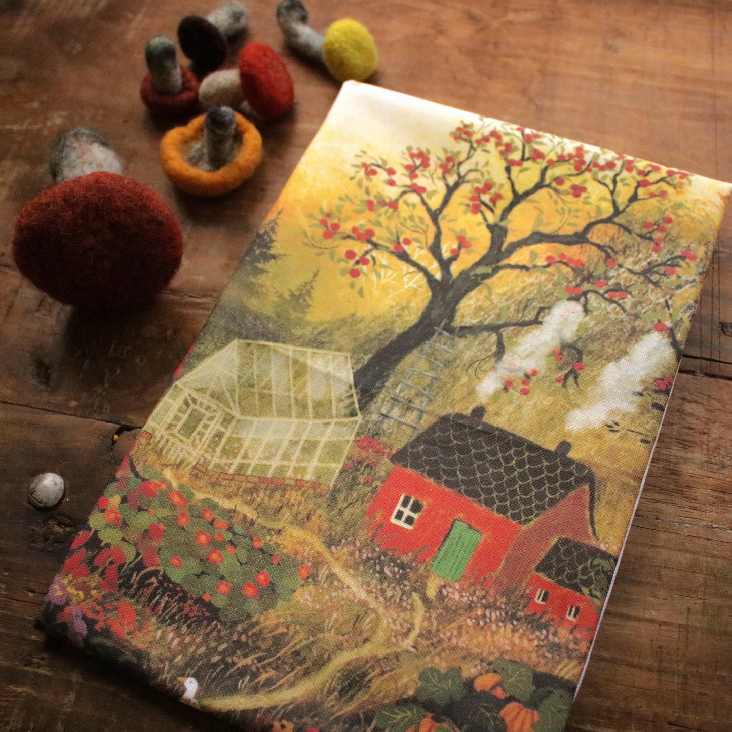 Tea Towel "Autumn's Embrace"