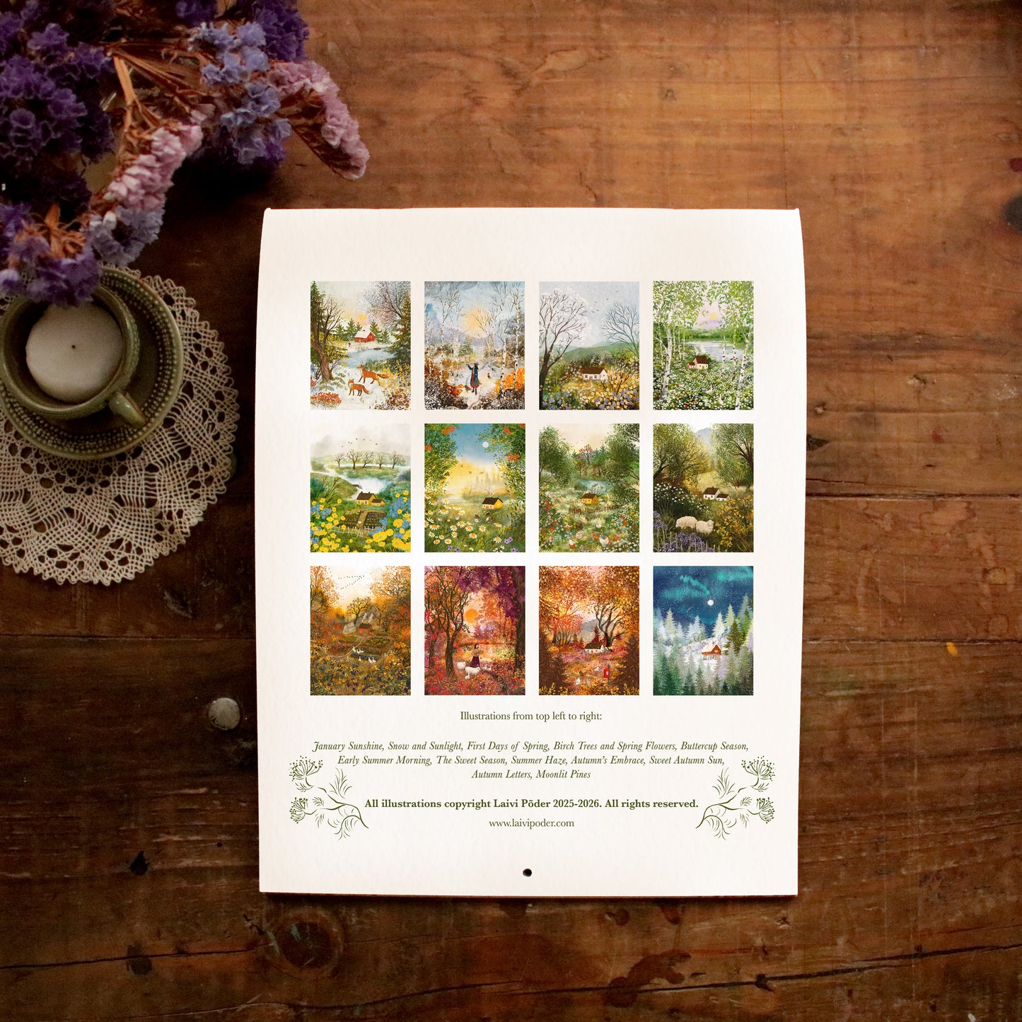 2026 Wall Calendar
