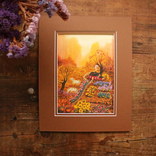 Original painting "Golden October"