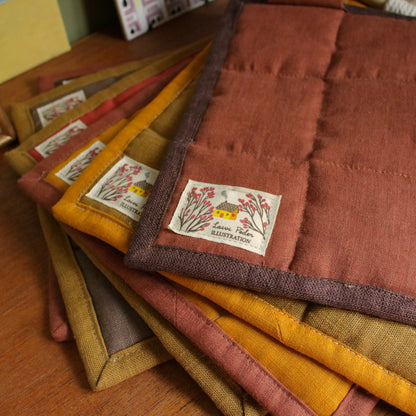 Patchwork Wall Hanging "Asters"