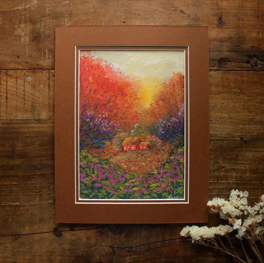 Original painting "Echinaceas"