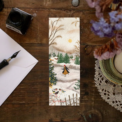 Set of 4 bookmarks "Quiet Moments"