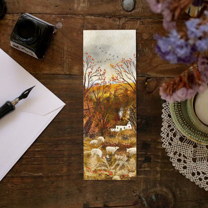 Set of 4 bookmarks "Autumn Days"