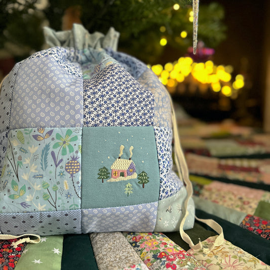 Patchwork Pouch Size L