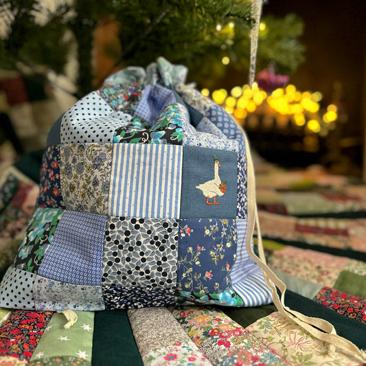 Patchwork Pouch Size L