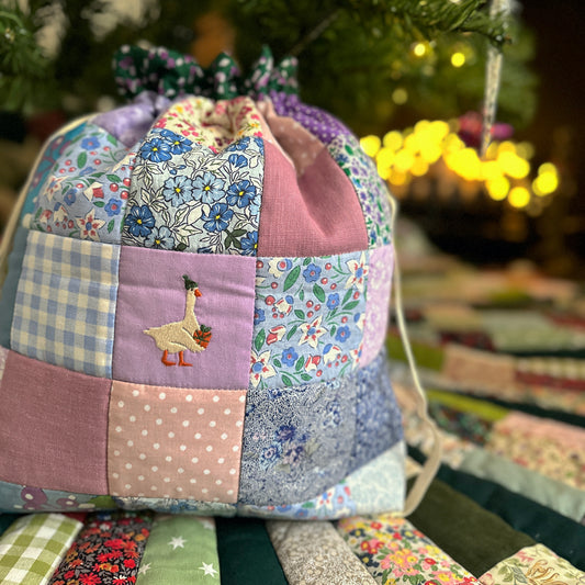 Patchwork Pouch Size L