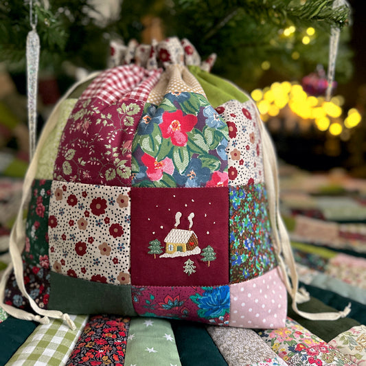 Patchwork Pouch Size L