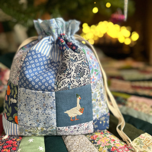 Patchwork Pouch Size M