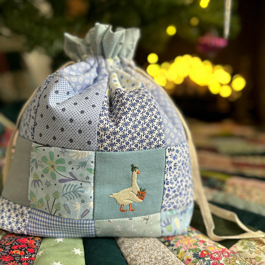 Patchwork Pouch Size M