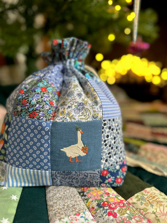 Patchwork Pouch Size M