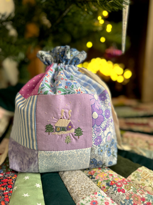 Patchwork Pouch Size M