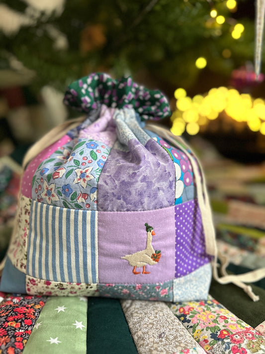 Patchwork Pouch Size M