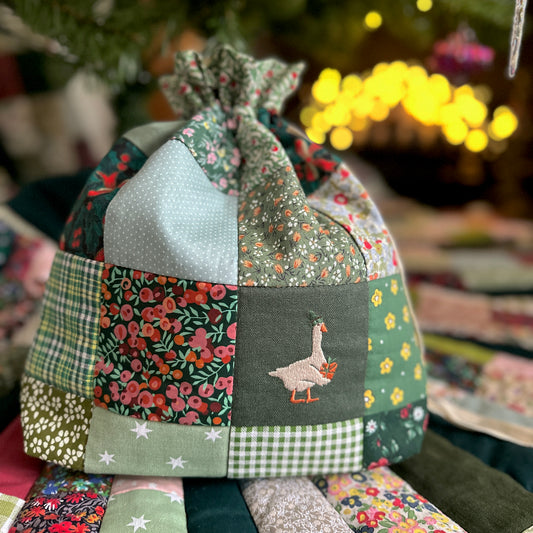 Patchwork Pouch Size M